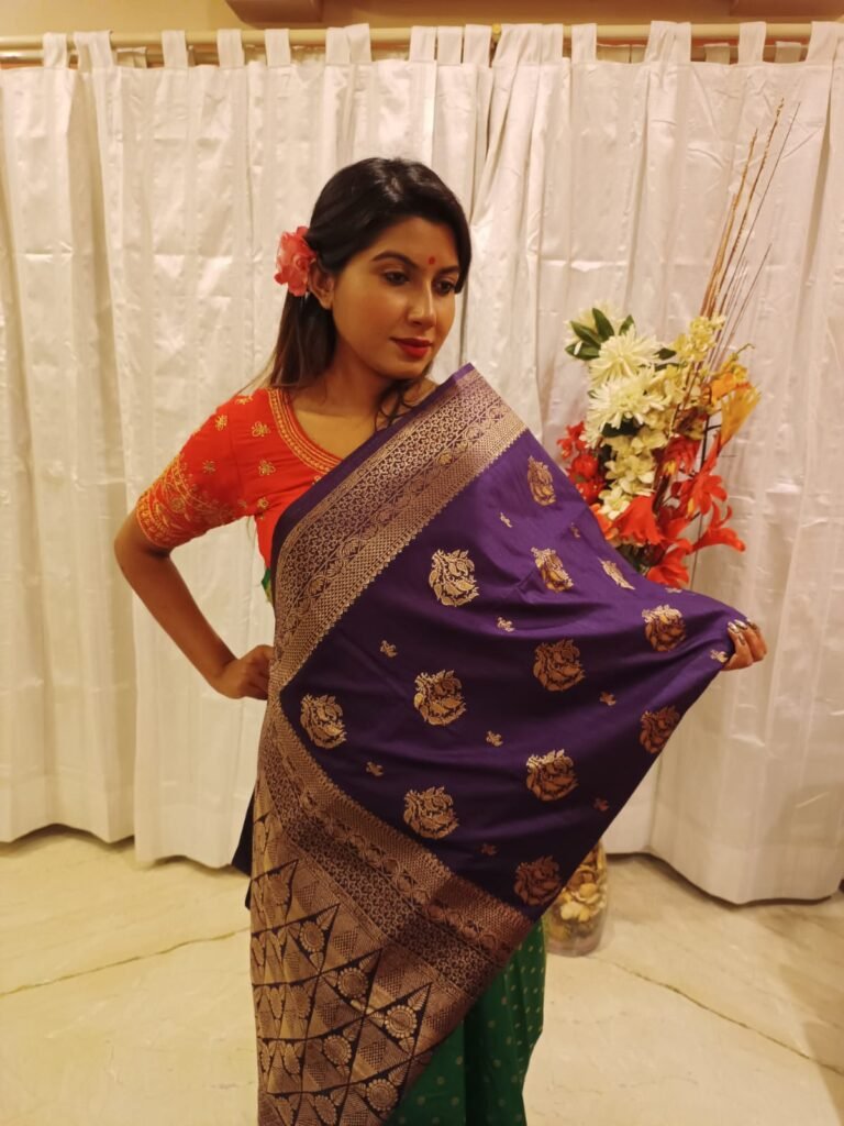 Purple Rose - 1800 - Utsav